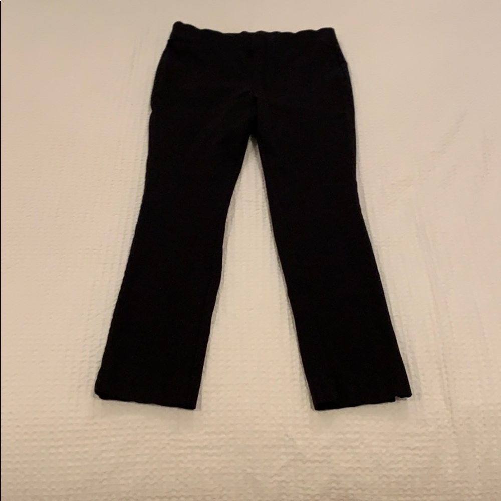 black high leg rise jeans